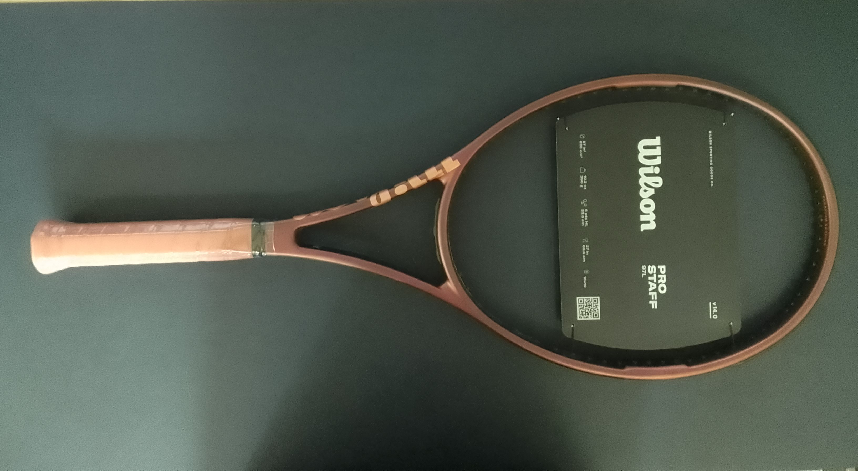 Tennisschläger - Wilson - Pro Staff 97 L - unbesaitet