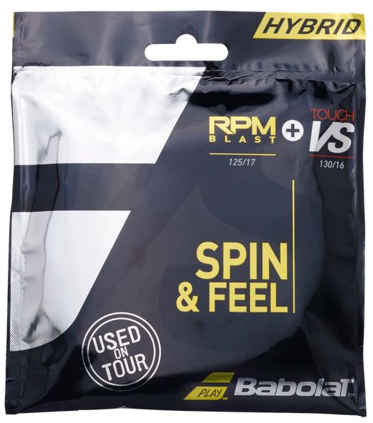Tennissaite - Babolat - Hybrid RPM BLAST 125 + TOUCH VS 130