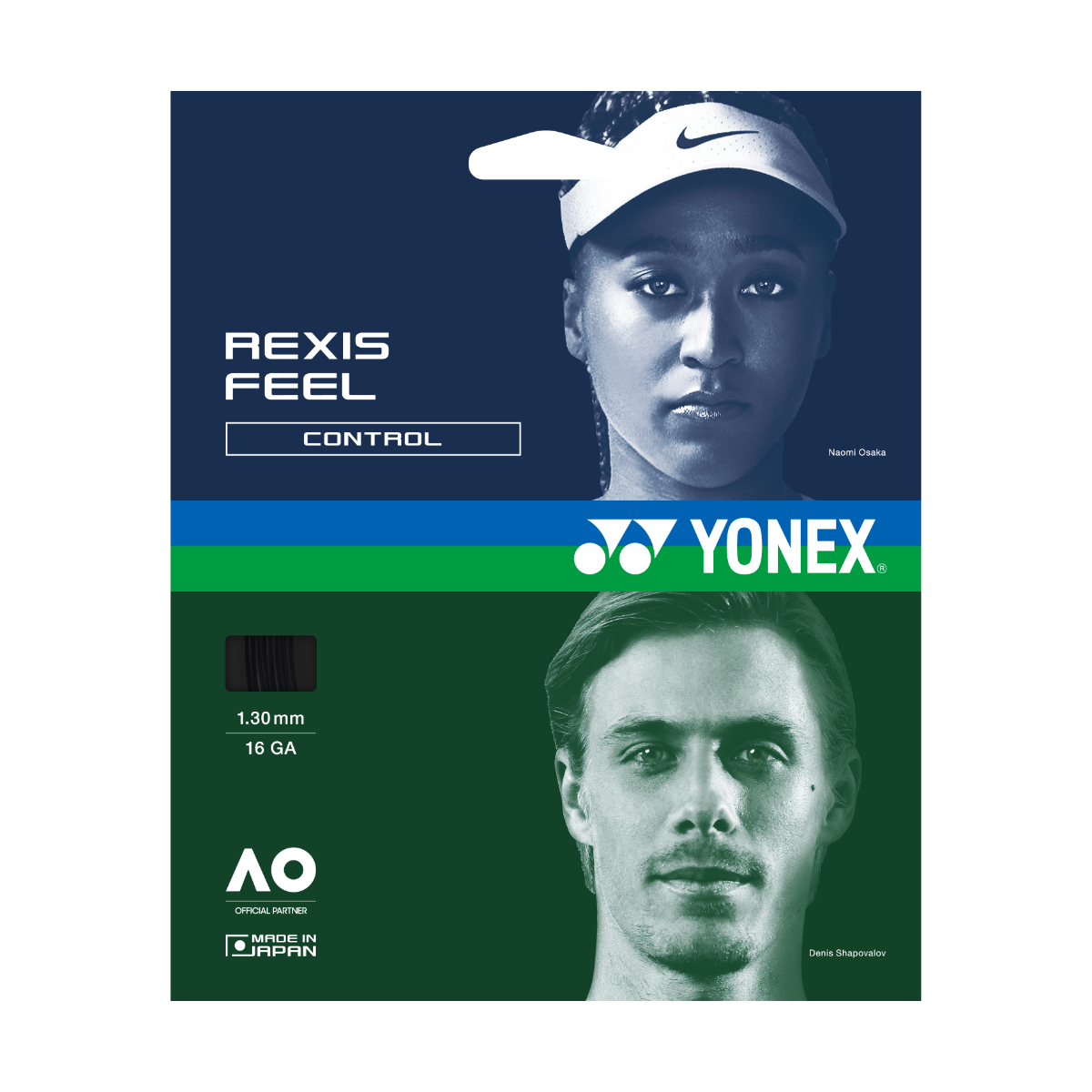 Tennissaite -  Yonex - 17 Rexis 130 SET