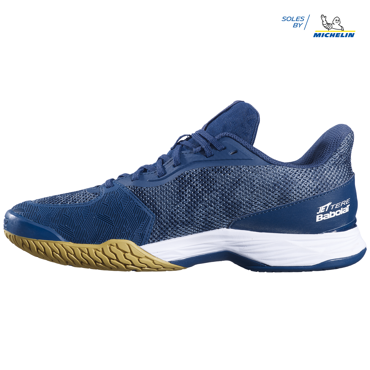 Babolat - JET TERE ALL COURT - Men - white/saxony blue (2021)