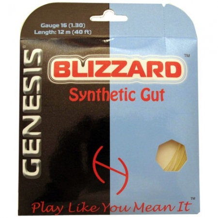 Tennissaite - GENESIS Blizzard Synthetic Gut - 12 m