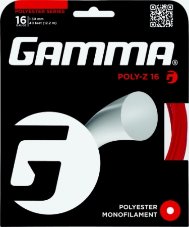 Tennissaite - Gamma Poly-Z 17 yellow