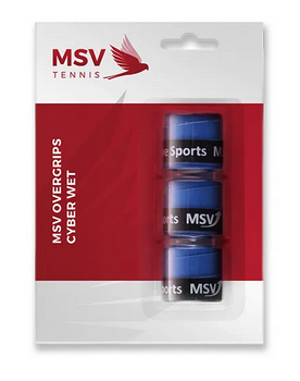 MSV Over Grip Cyber Wet, 3er Pack, blau