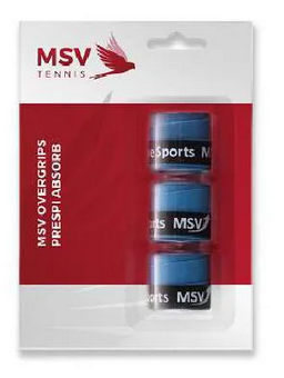 MSV Over Grip Prespi-Absorb, 3er Pack, hellblau