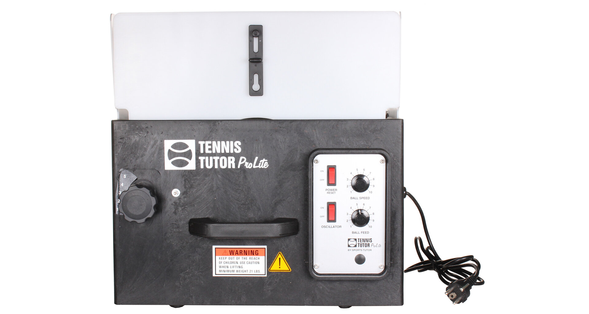 Tennisballmaschine Tennis Tutor ProLite, Akku, m. Oszillation, ohne Fernbedienung