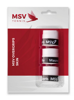 MSV Over Grip Skin, 3er Pack, weiß