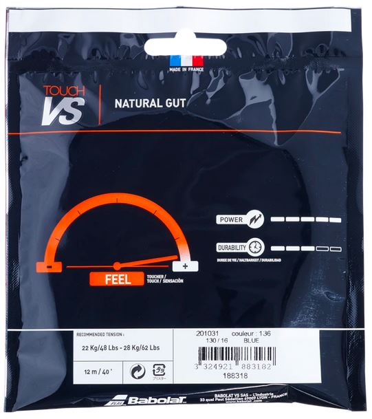 Tennisstring - Babolat - TOUCH VS - 12 m