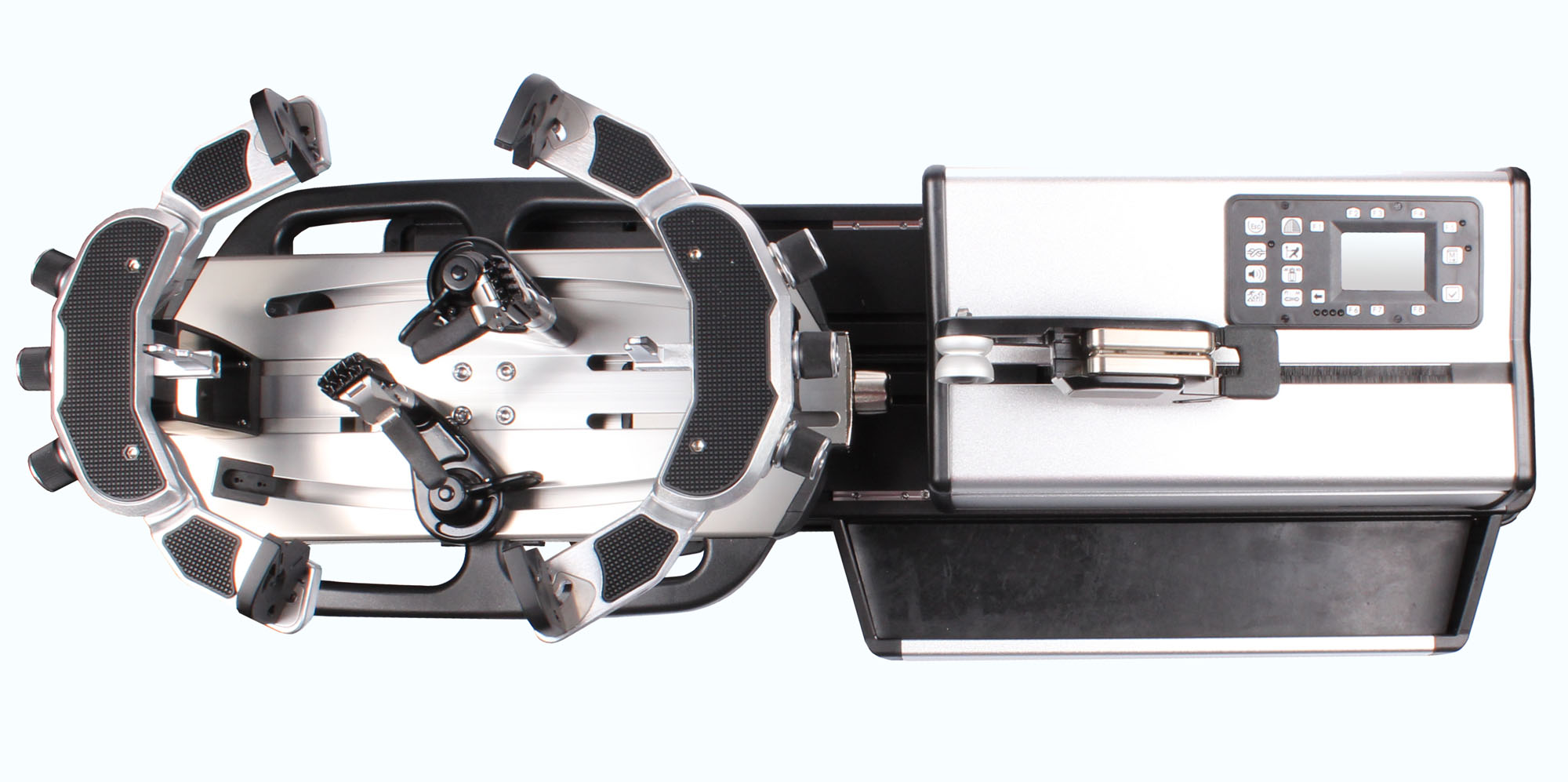Besaitungsmaschine Merco ES-8000 elektronik (self centering/quick mount)
