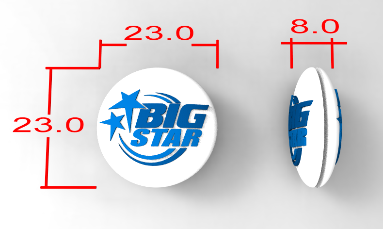 Vibrastop - Big Star- grün