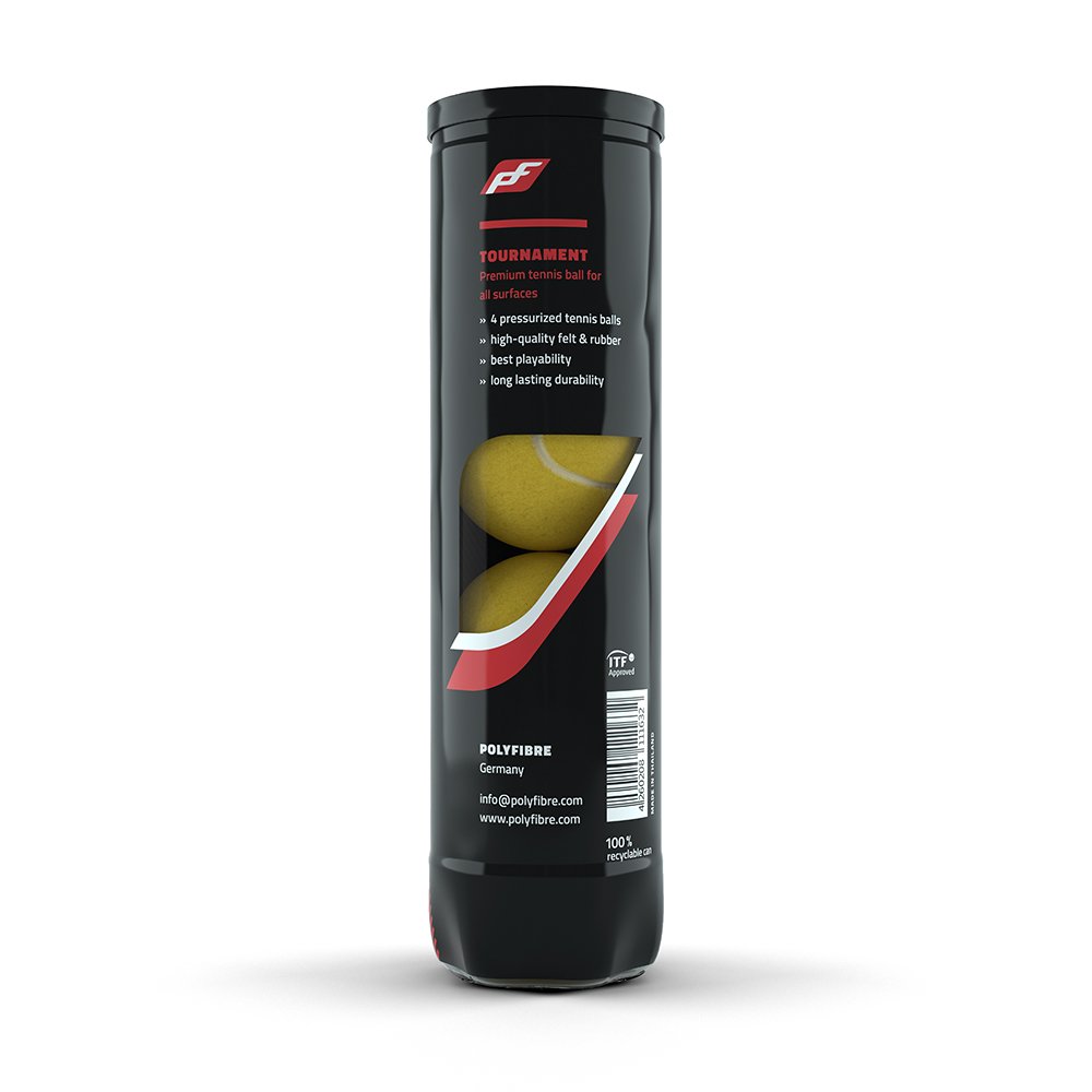 Tennisballs - Polyfibre Tournament  - 4er Dose