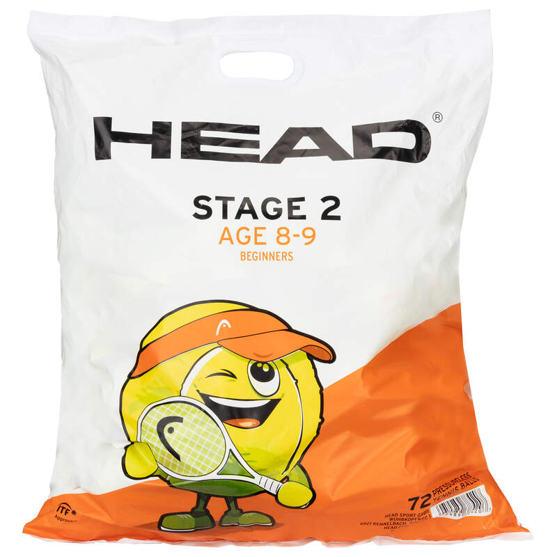Tennisballs - Head - T.I.P. orange - 72 balls in a polybag