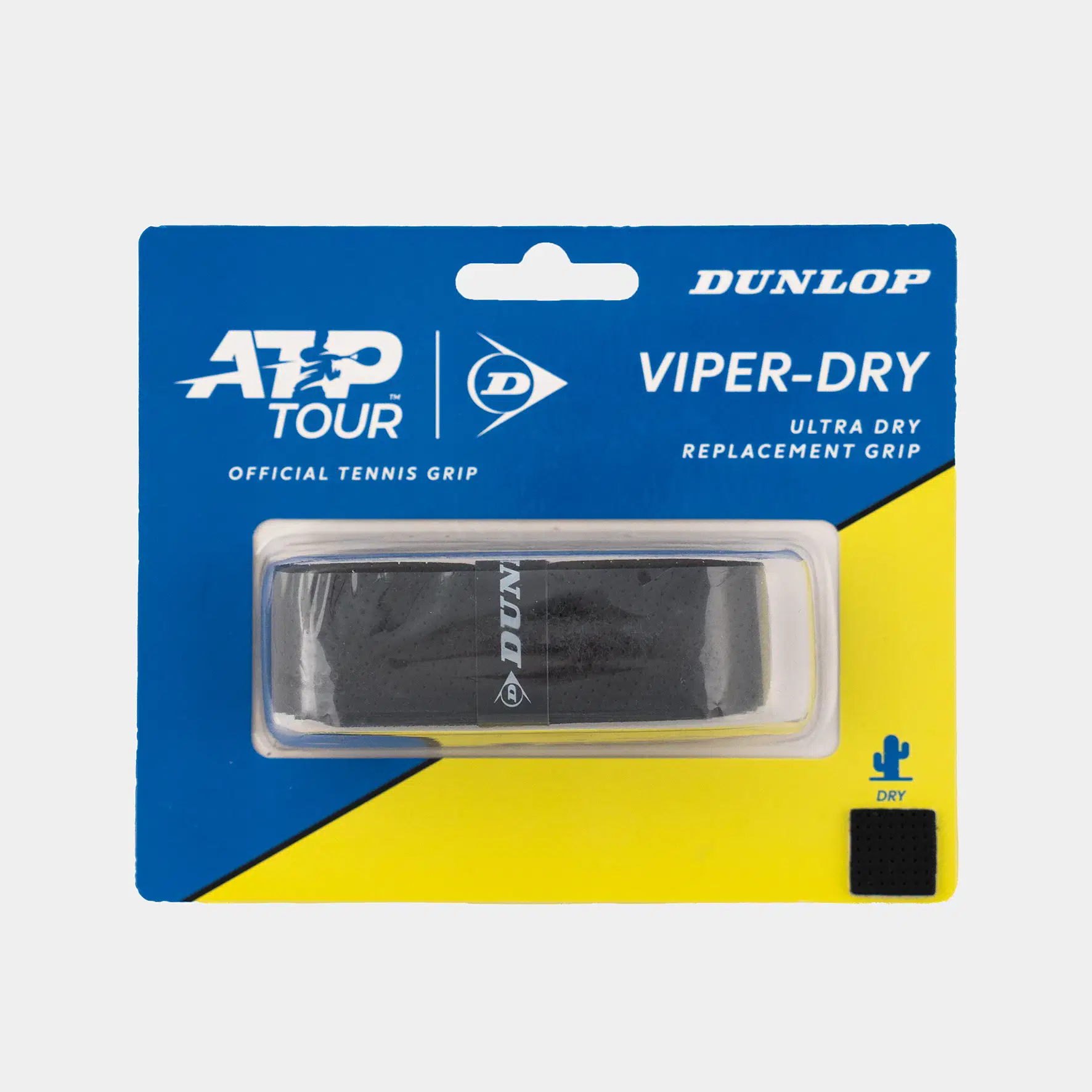 Basisgriffband - Dunlop ATP VIPER-DRY REP GRIP BLK 1PC BLISTER