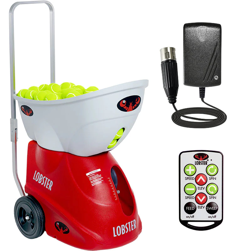 Ballwurfmaschine - Ballmaschine Lobster ELITE 3 mit Batterie und Ladegerät