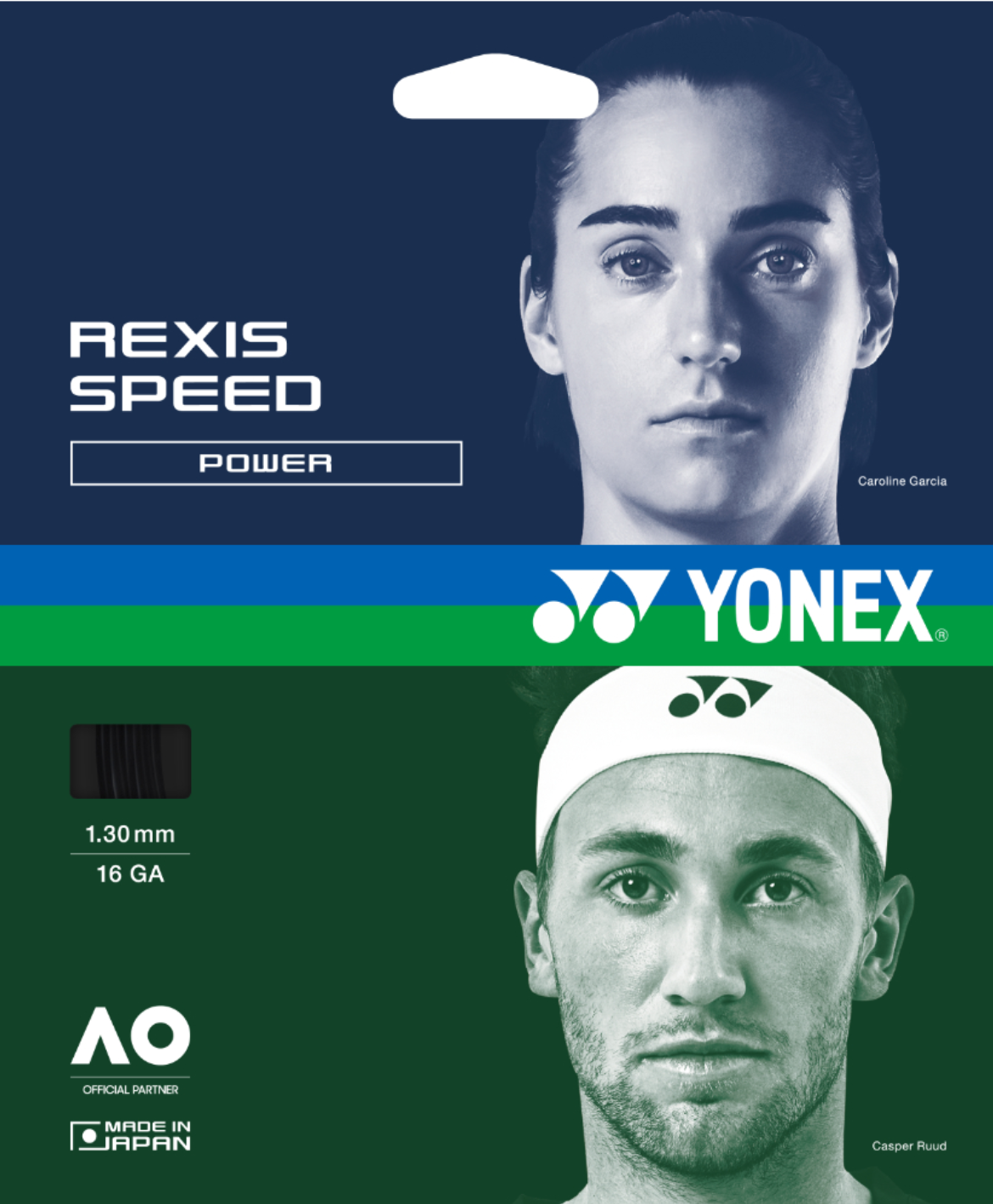 Tennissaite - Yonex - 22 Rexis Speed 130 SET Black