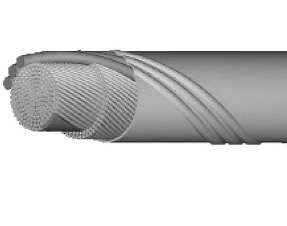 Tennissaite - Völkl - V-TWIST - Natur - 200 m