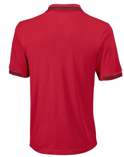 Wilson - STAR TIPPED POLO - infrared - Men (2019)