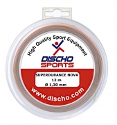 Tennissaite - DISCHO - SUPERDURANCE NOVA - 12 m - 1,30 mm