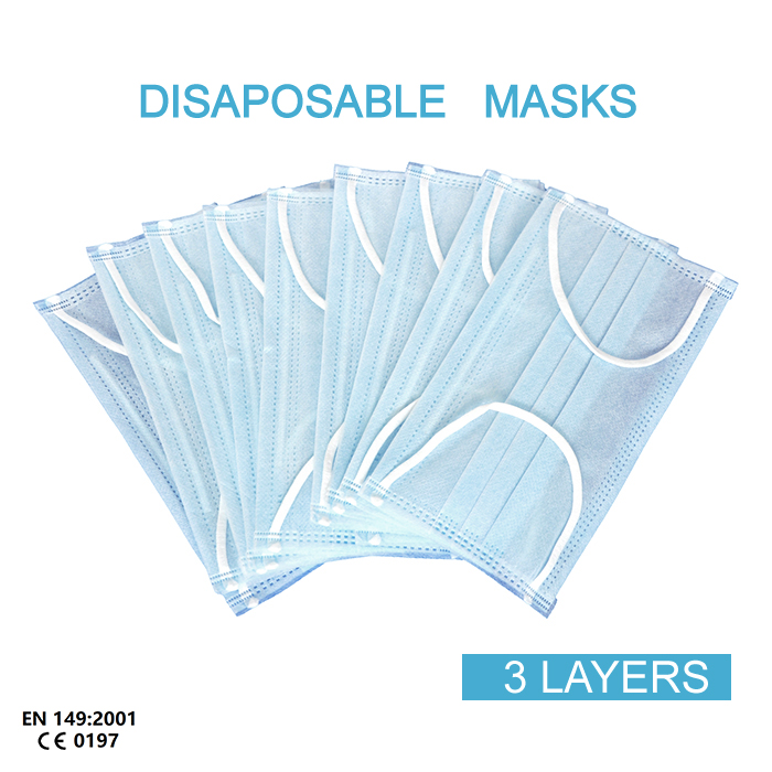 Mund Nase - Einwegmaske - 25er Pack