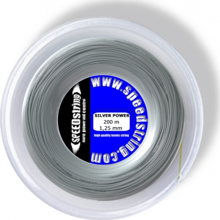 Tennissaite - SPEEDstring SILVER POWER - 200 m