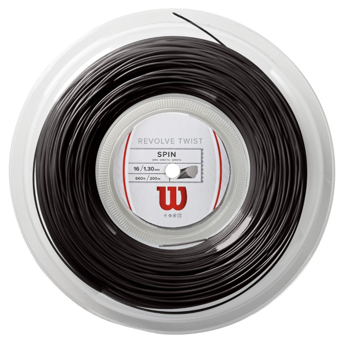 Tennisstring - Wilson - REVOLVE TWIST - grey - 200 m (2019)