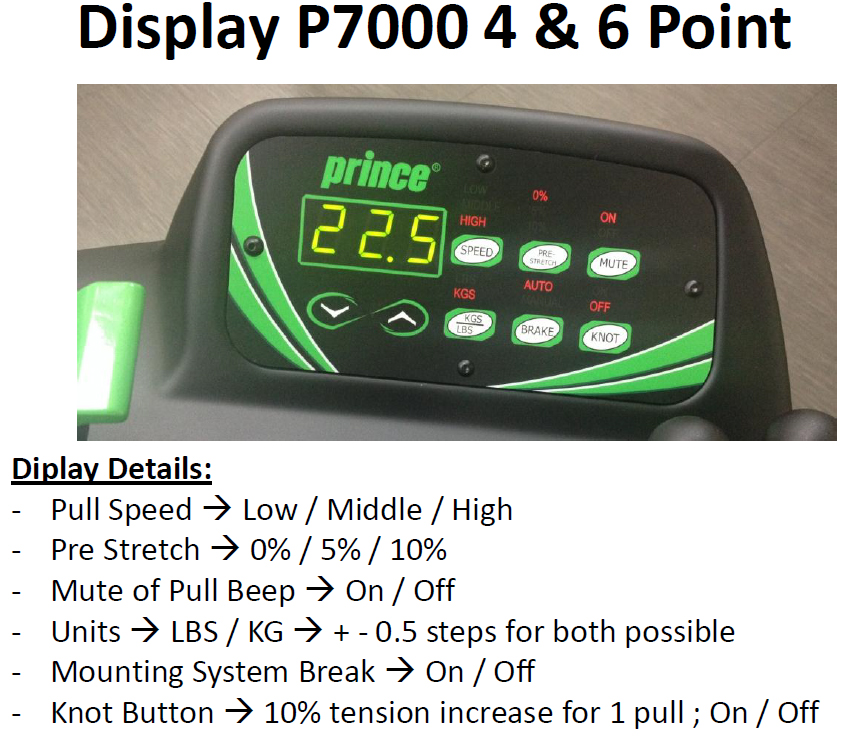 Besaitungsmaschine Prince P7000