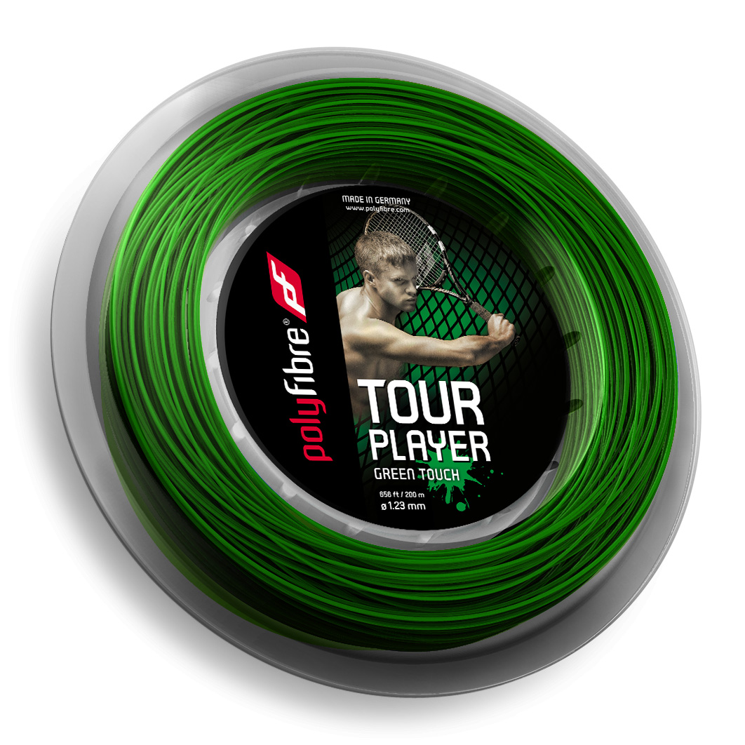 Tennisstring - Polyfibre Tour Player Green Touch - 200 m