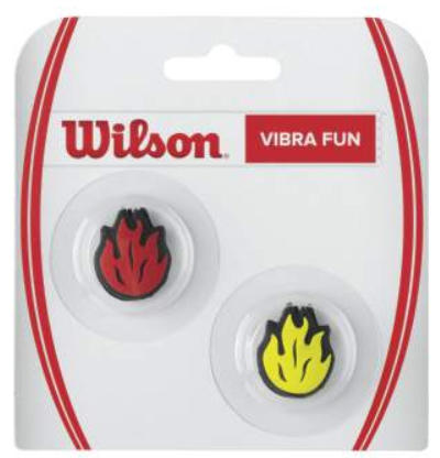 Vibrastop- Wilson - Neon Flames - 2er Pack