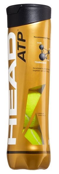 Tennisballs - Head ATP - 4er Dose