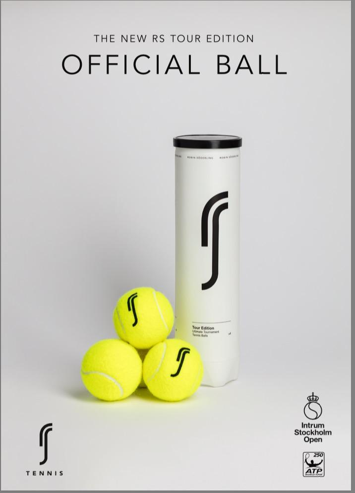 Tennisbälle - RS TOUR EDITION - 4er Dose
