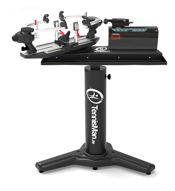 Besaitungsmaschine - TennisMan StringMaster 4000 LE - Elektronik mit premium Standfuss