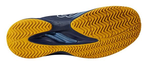 Tennisshoes - Wilson - KAOS COMP 2.0 CLAY - copen blue/peacoat/gold fusion - Men (2020)