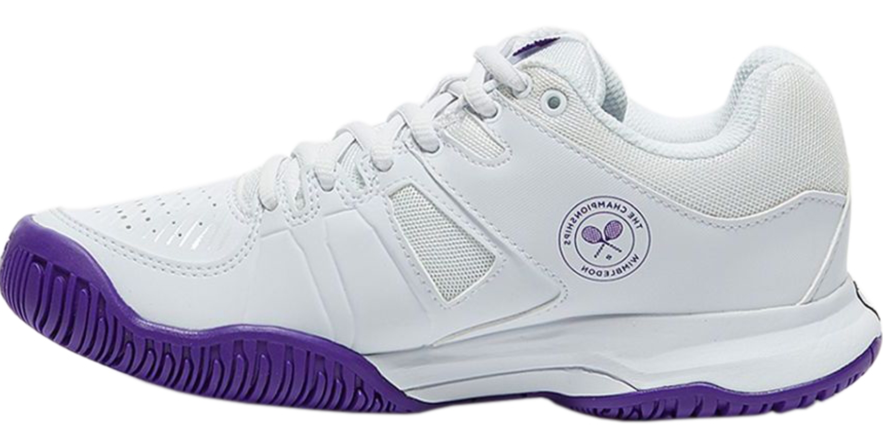 Tennisschuh - Babolat - PULSION ALl COURT WHITE/PURPLE