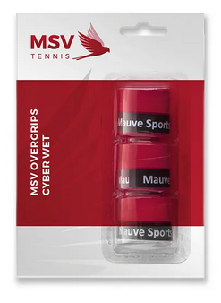 MSV Over Grip Cyber Wet, 3er Pack, rot
