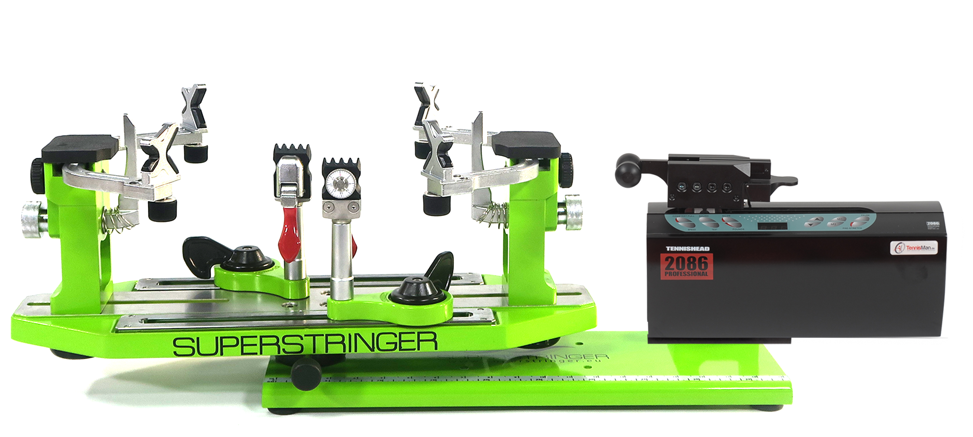 Stringing machine - SuperStringer 3600 Elektronik green