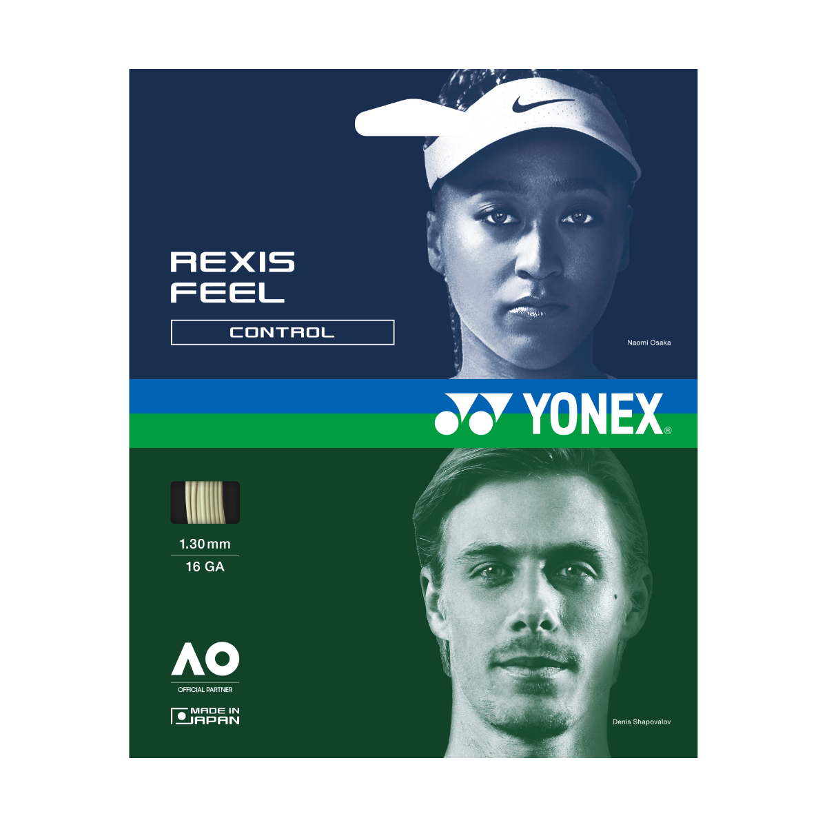 Tennissaite -  Yonex - 17 Rexis 130 SET