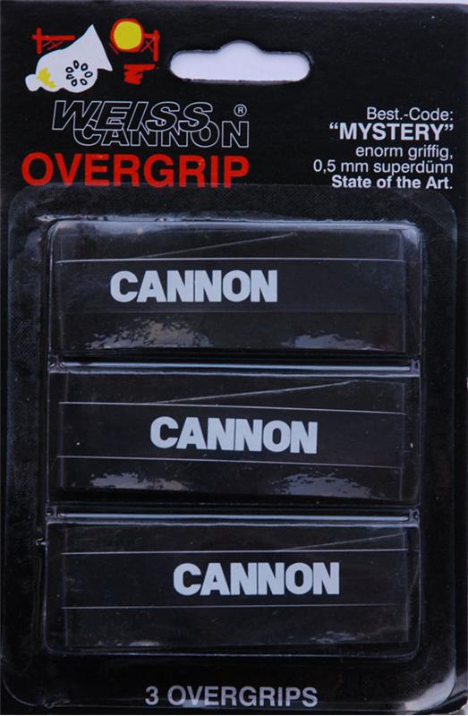 CANNON Overgrip Mystery - 3er schwarz