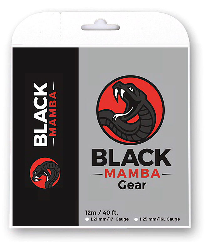 Tennissaite - Black Mamba GEAR - 12 m