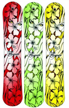 Factory Snowboard: Flower - Sie sparen 100,-- Euro!