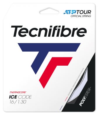 Tennissaite - Tecnifibre - ICE CODE - 12 m - Weiss