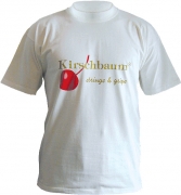 Kirschbaum - T-Shirt weiss