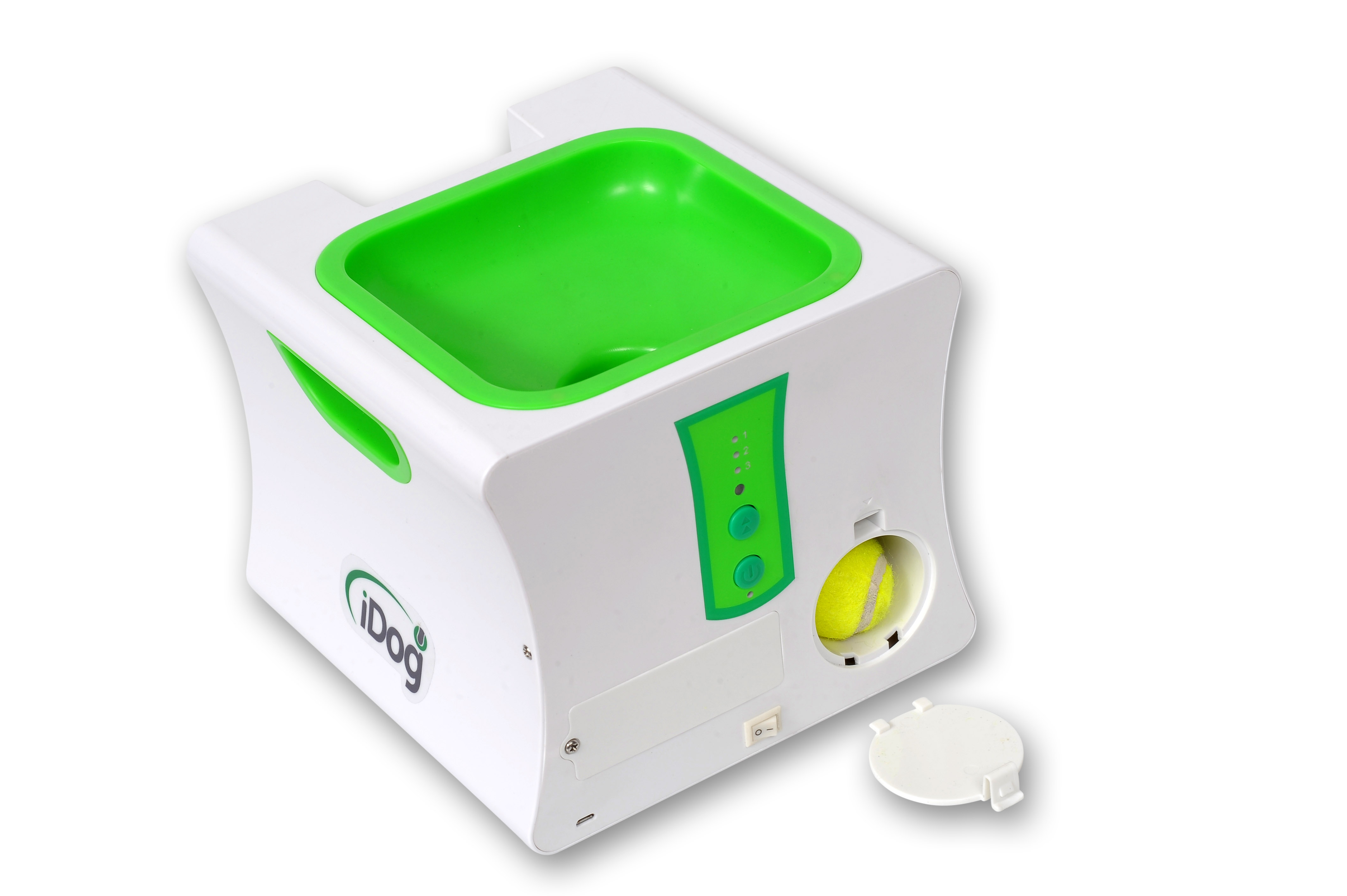 iDog mini -inkl. Fernbedienung- Ballwurfmaschine für Hunde -Apportiermaschine - Ballwurfautomat