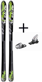 Jugendski Pale PL Racer green + Bindung)