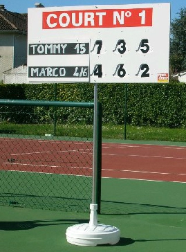 Tennis Scorer Ständer