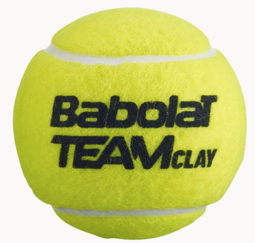 Tennisballs - Babolat - TEAM CLAY - 3 ball can