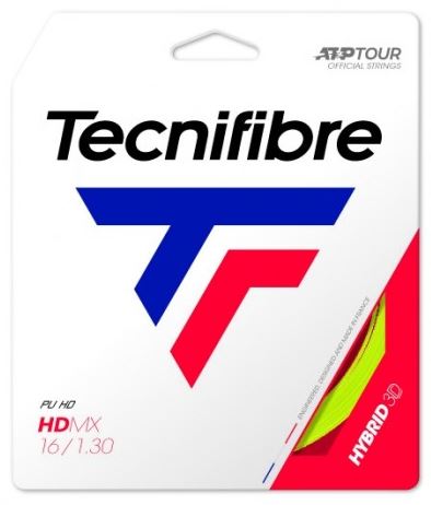 Tennissaite - Tecnifibre - HDMX - 12 m - Gelb