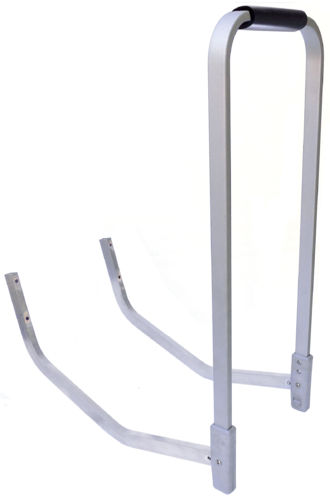 Lobster spare part - handle: folding handle with black cushion