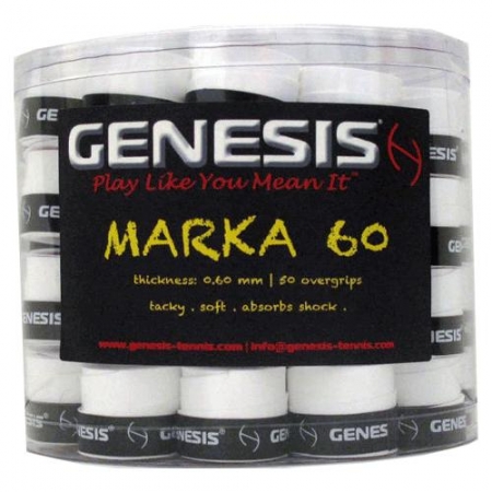 GENESIS Marka Overgrips 50 Pack - weiß