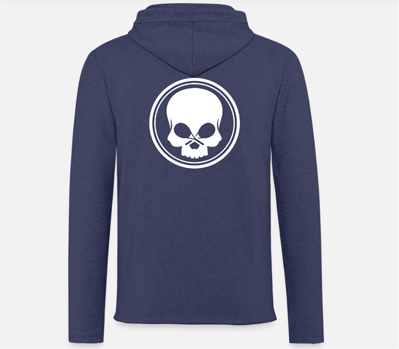 BLACK SKULL - Kapuzensweatshirt - blau
