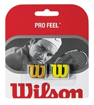 Vibrastop- Wilson - PRO FEEL DAMPENER Gold/Yellow - 2er Pack