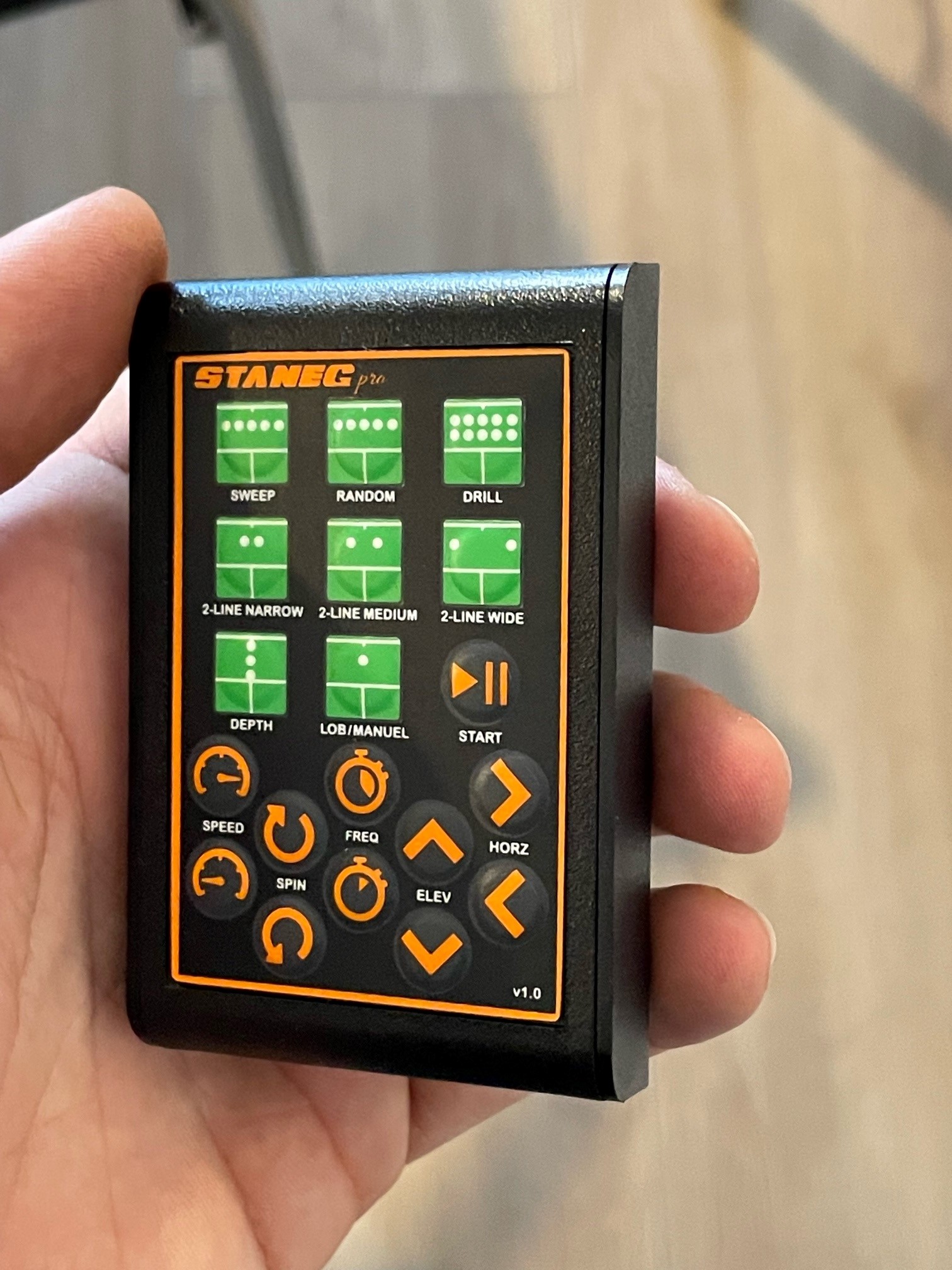Remote control for Staneg machines